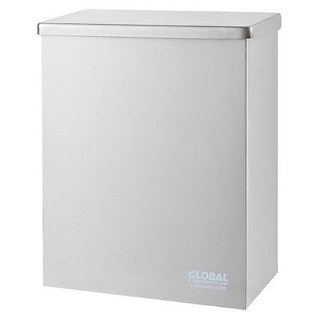 GLOBAL INDUSTRIAL Automatic Air Freshener Dispenser Starter Kit, 1 Dispenser & 12 Refills, Lemon 641086